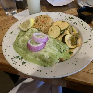 Crabmeat Enchiladas