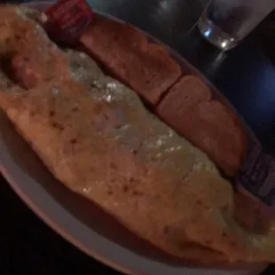 a plate of food on a table