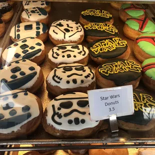 May the Fourth be with you, Star Wars Doughnuts!