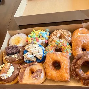 A dozen donuts of your dreams