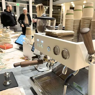 Professional espresso machine.