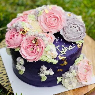Signature Floral design, Ube flavor