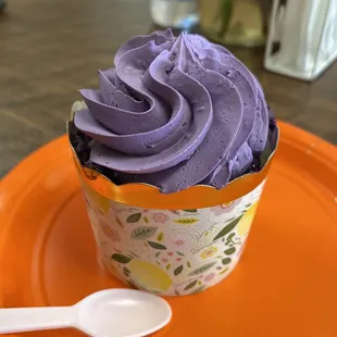 Ube Cupcake