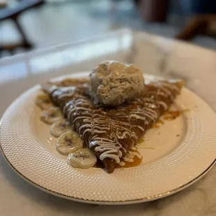 Biscoff Crepe -- delicious