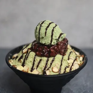 Matcha Snowflake Bingsu