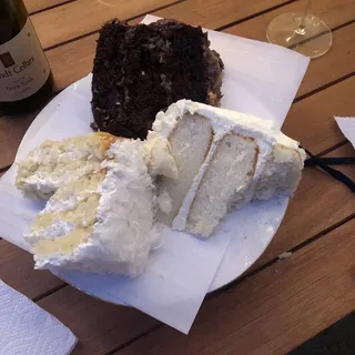 French Vanilla Cake, slice