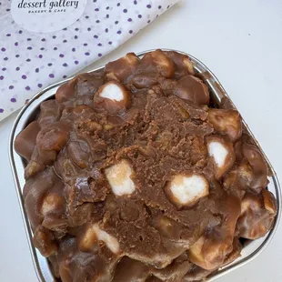 Rocky Road Texas Sheet Cake