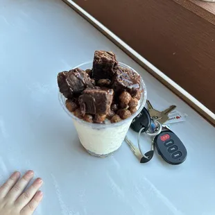 Brownie ice