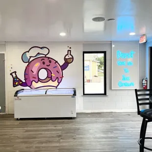 a doughnut with a chef hat on