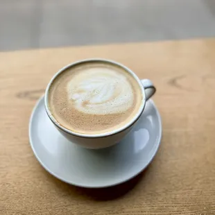 Lavender latte with oat milk