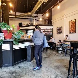 At Dessert Oasis Coffee Roasters Downtown Detroit