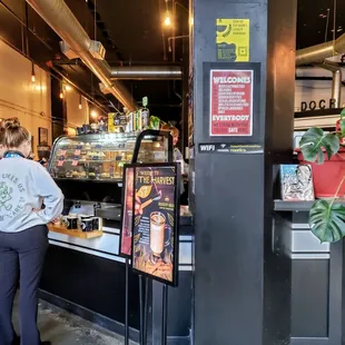 Front Counter at Dessert Oasis Coffee Roasters Downtown Detroit