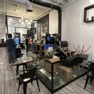 a view of a coffee shop
