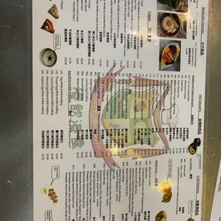 Menu as of 07.30.2022