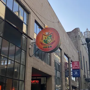 Front of building