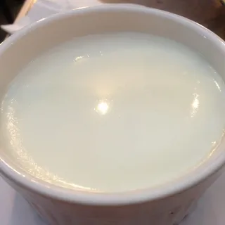 Almond Egg White & Milk Pudding