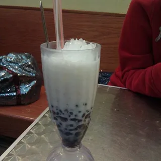 Red Bean Ice-Cream Float