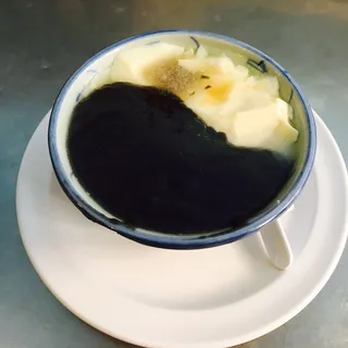 Black Sesame Paste and Sweet Tofu