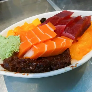 Fresh Fruit Imitation Sashimi Shaved Ice