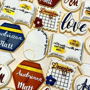 Wedding cookies