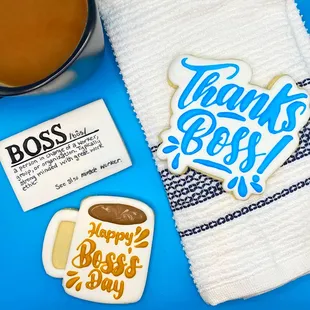 Boss's day themes presale cookies
