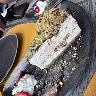 Dubai Chocolate Cheesecake
