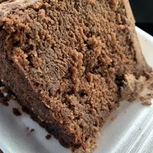 Chocolate pound