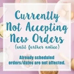 As of April 1, 2019 I will not be accepting new orders until further notice.