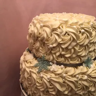 Winter wonderland themed 1st birthday.