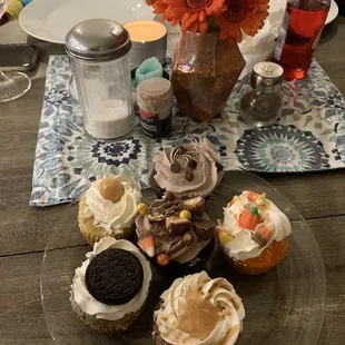 All of the cupcakes
