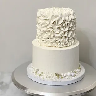 Custom 10th anniversary cake