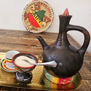 Special Ethiopian coffee at Desta- delicious!