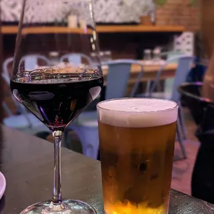 Garnacha and Estrella Galicia