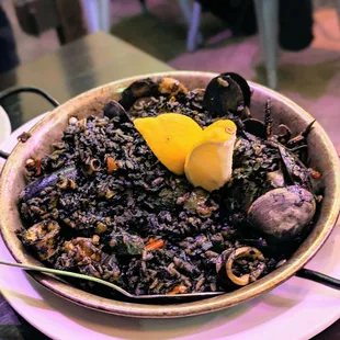 Squid Ink Paella