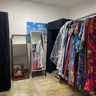 Dressing area