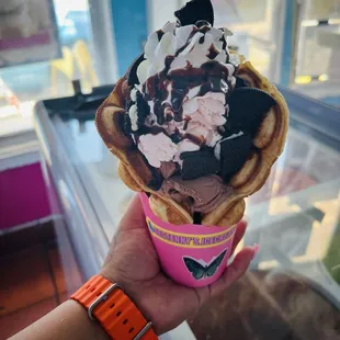 Wafflet strawberry &amp;chocolate