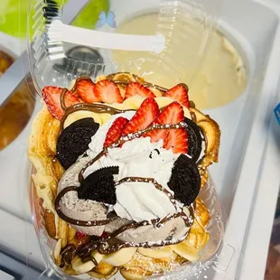 Ice cream wafflet