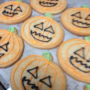Halloween cookies
