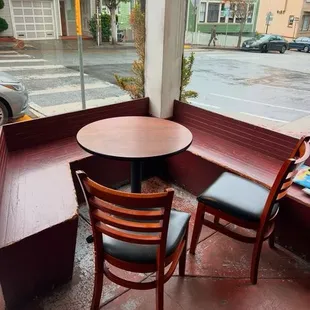 A destination with indoor seating