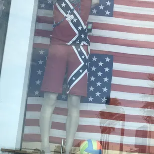 Sure, this seems like a reasonable outfit to wear to the mall, or the company picnic.