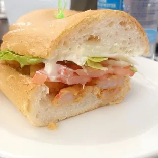 Shrimp po boy