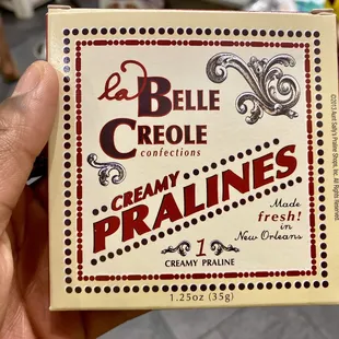 Delicious Praline from Roux Royale