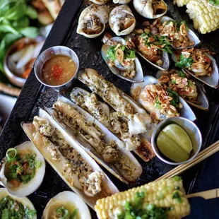 Five spices grilled platter