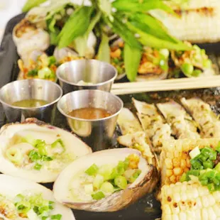 Fives spices grilled platter