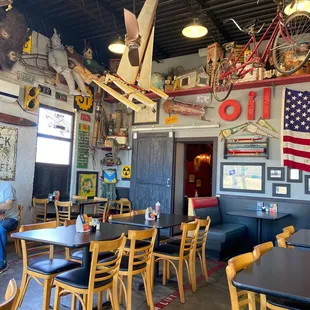 Dining room with nostalgia