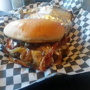 Jalapeno Ranch Burger