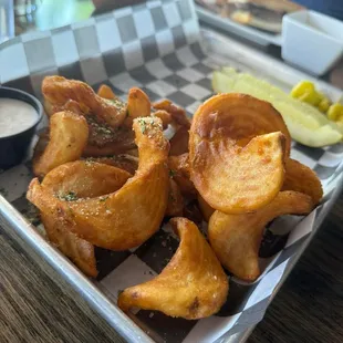 fish and chips, food