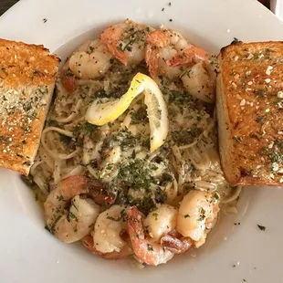 Shrimp Scampi Linguine