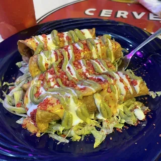 WEST COAST FLAUTAS - Carnitas