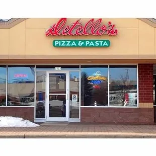 a pizza and pasta restaurant